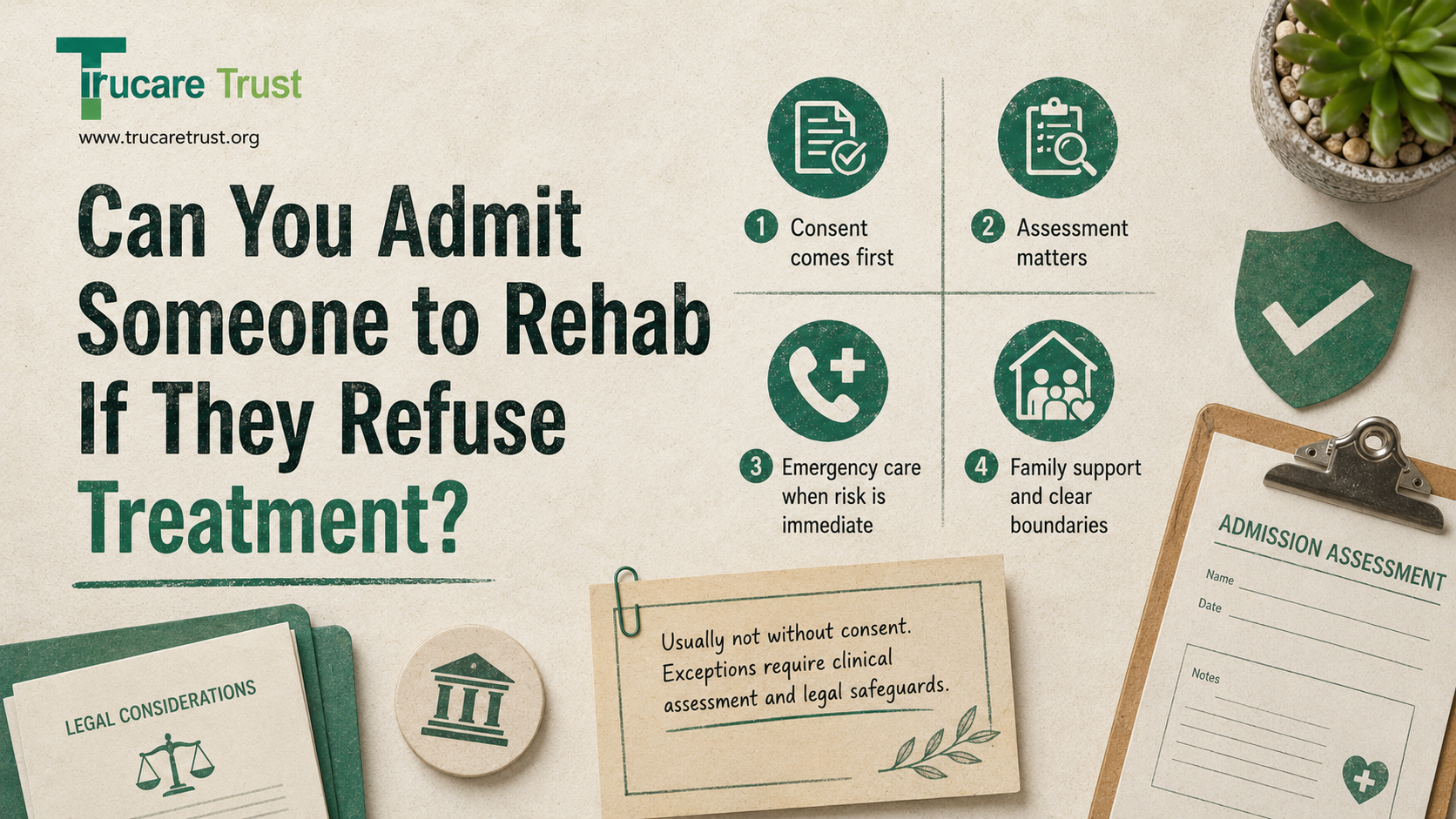 Can You Admit Someone to Rehab If They Refuse Treatment
